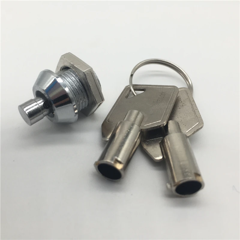 Raylock Pin Mechanism Tubular Key Small Push Lock Keyed Different
