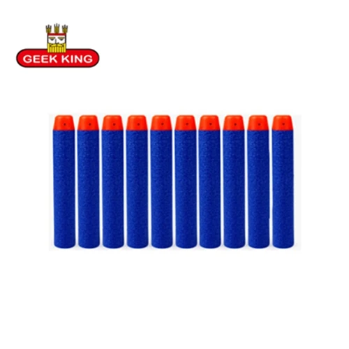 

50 Pcs 7.2cm EVA Toy Bullets for Nerf Retaliator Series Blasters Refill Clip Darts for Children Toy Gun Accessories Kids Gift