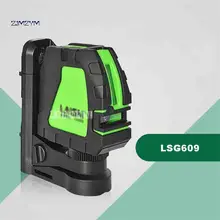 LSG609 зеленый светильник 2 линии измеритель уровня высокая яркость и высокая точность автоматический уровень Anping зеленый лазерный маркировочный прибор 532nm