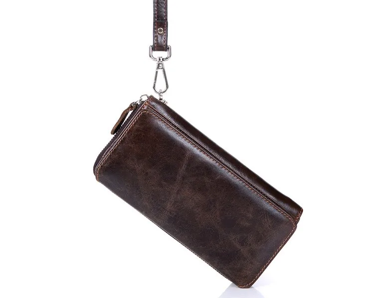 Men genuine leather wallet 15
