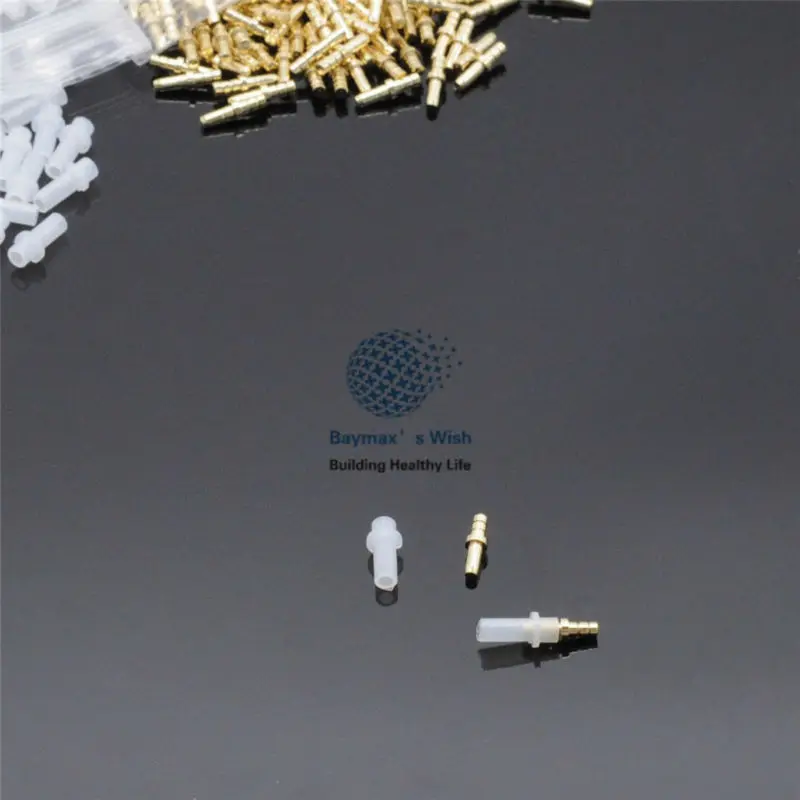 Dental PIN WITH SLEEVES Dental Lab Suppliers Small SIZE 10mm 1000Sets