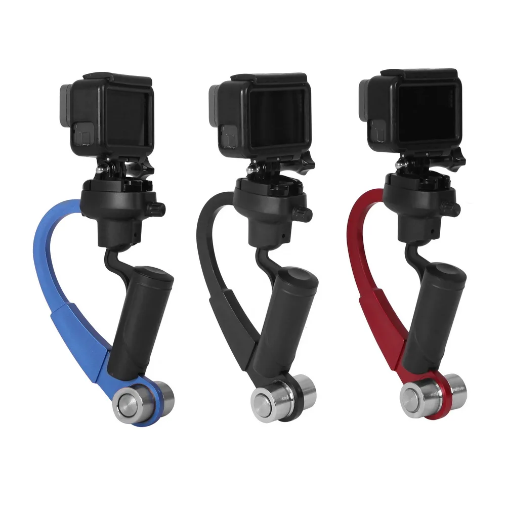 Gopro стабилизатор балансировки Quick Release лук дизайн видео стабилизатор палка Стабилизатор-монопод Штатив для Gopro Hero 3+ 4 5 SJCAM