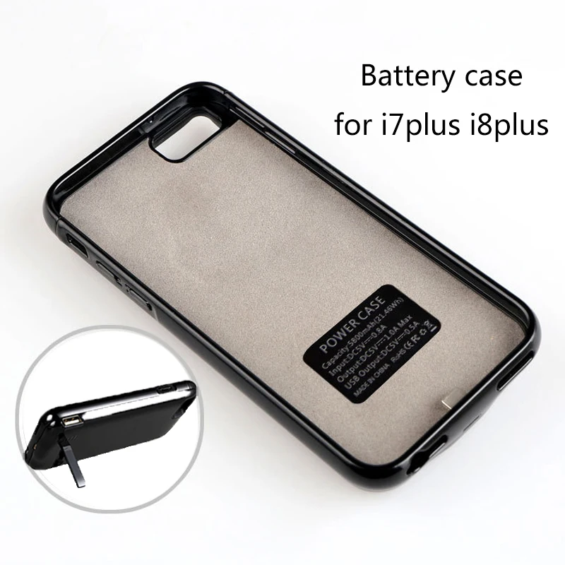 

Double use time! 8200mAh Power Bank Pack For i 7Plus 8Plus Portable External Backup Charger Battery Case( For 5.5inch )