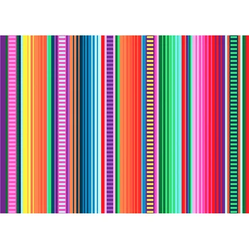 

Colorwonder 7x5 Fiesta Theme Party Stripes Backdrop Cinco De Mayo Mexican Festival Photography Background Event Cake Table Decor