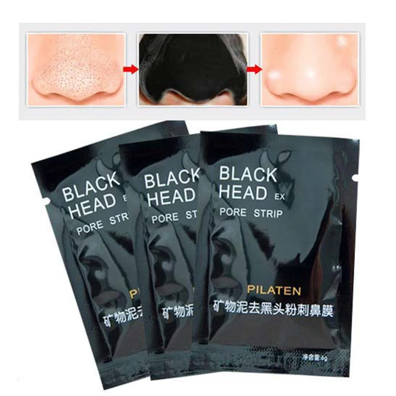 Blackhead как пользоваться. Маска для лица от черных точек Black head Pore strip 6g. Черная маска Pilaten Black head Pore strip 6 g. Маска-пленка Black head Pilaten 6гр. Маска-пленка от черных точек Pilaten 10 шт.