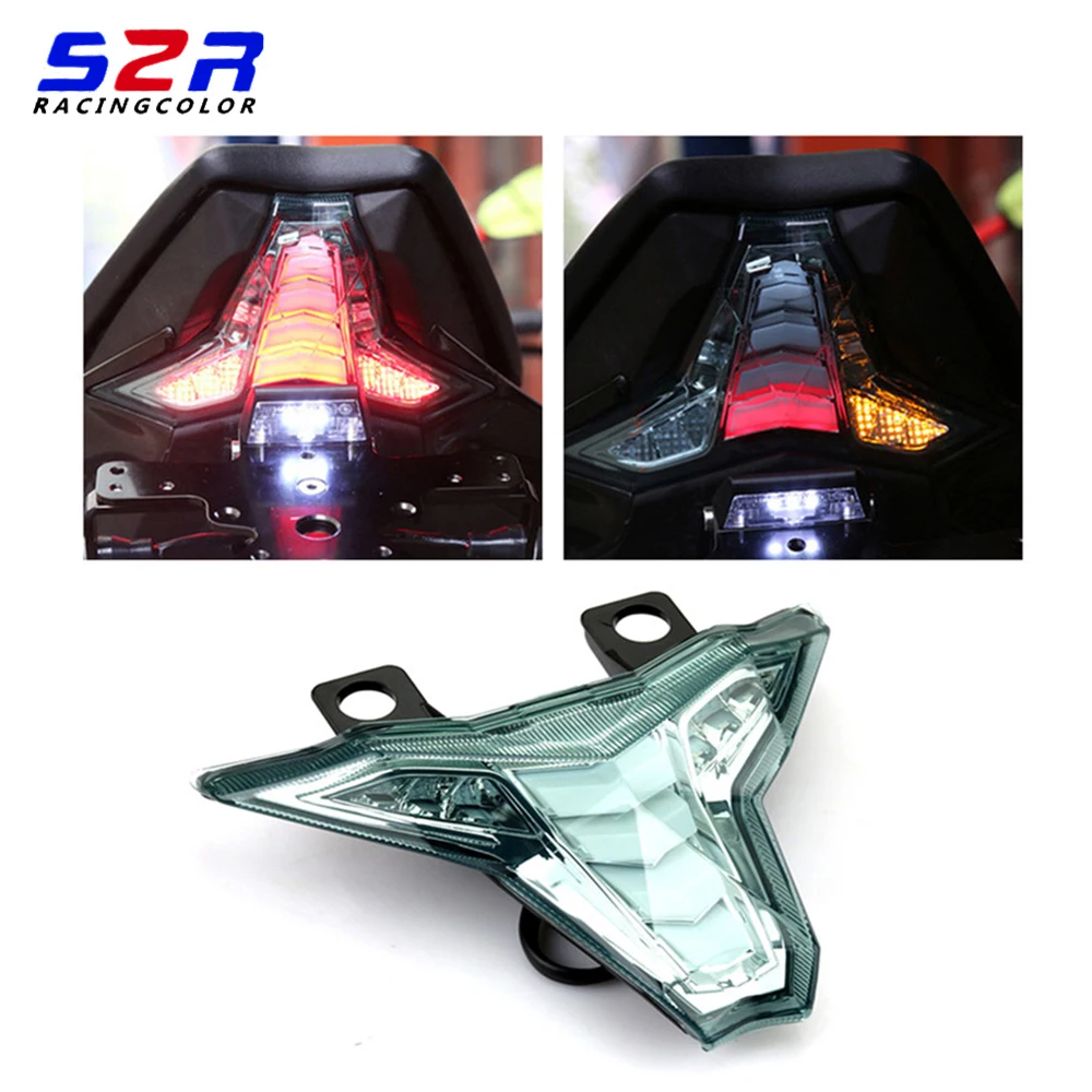 

Rear Tail Light Brake LED Brake Light Turn Signals Indicator Blinker for KAWASAKI Z 1000 2013-2017 Ninja ZX10R ZX-10R 2016 2017