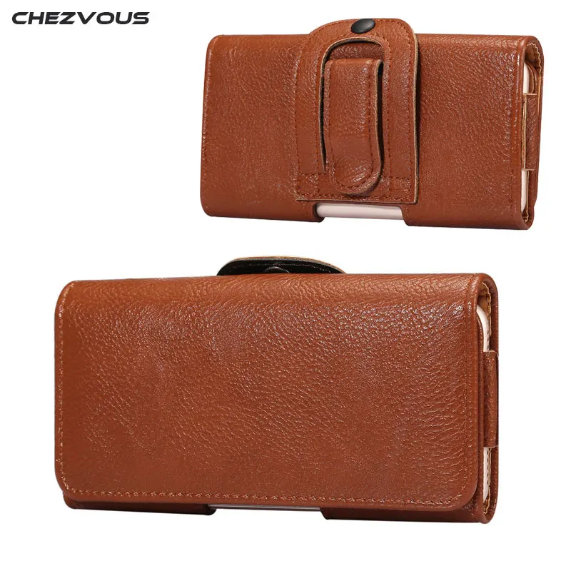 

CHEZVOUS Belt Pouch Mobile Phone Bag for Samsung Galaxy S8 S7 S6 edge S9 Belt Clip Holster for iPhone7 6 8 plus X Men Waist Pack