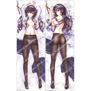 

Japanese Anime saenai heroine no sodatekata Kasumigaoka Utaha Hugging Pillow Cover Case Pillowcase Decorative Pillows 50*160cm