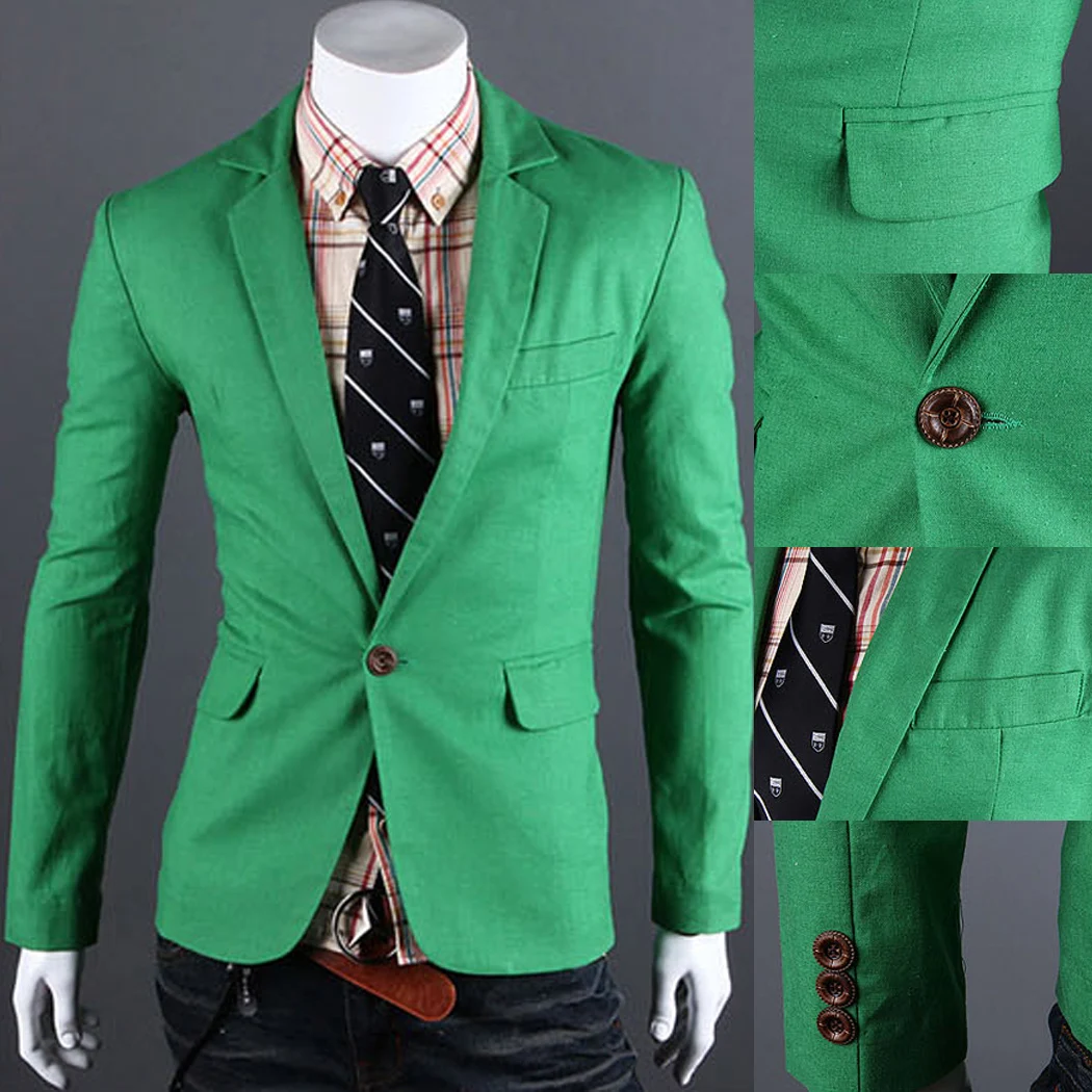 2017 Men Suit Jackets Male Blazers Spring Fashion Young Men Boy Tops