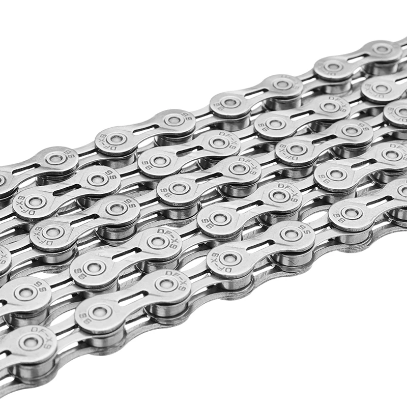 OUTERDO Bicycle Chain 9 Speed 116 Link Steel Bike Chain with Magic