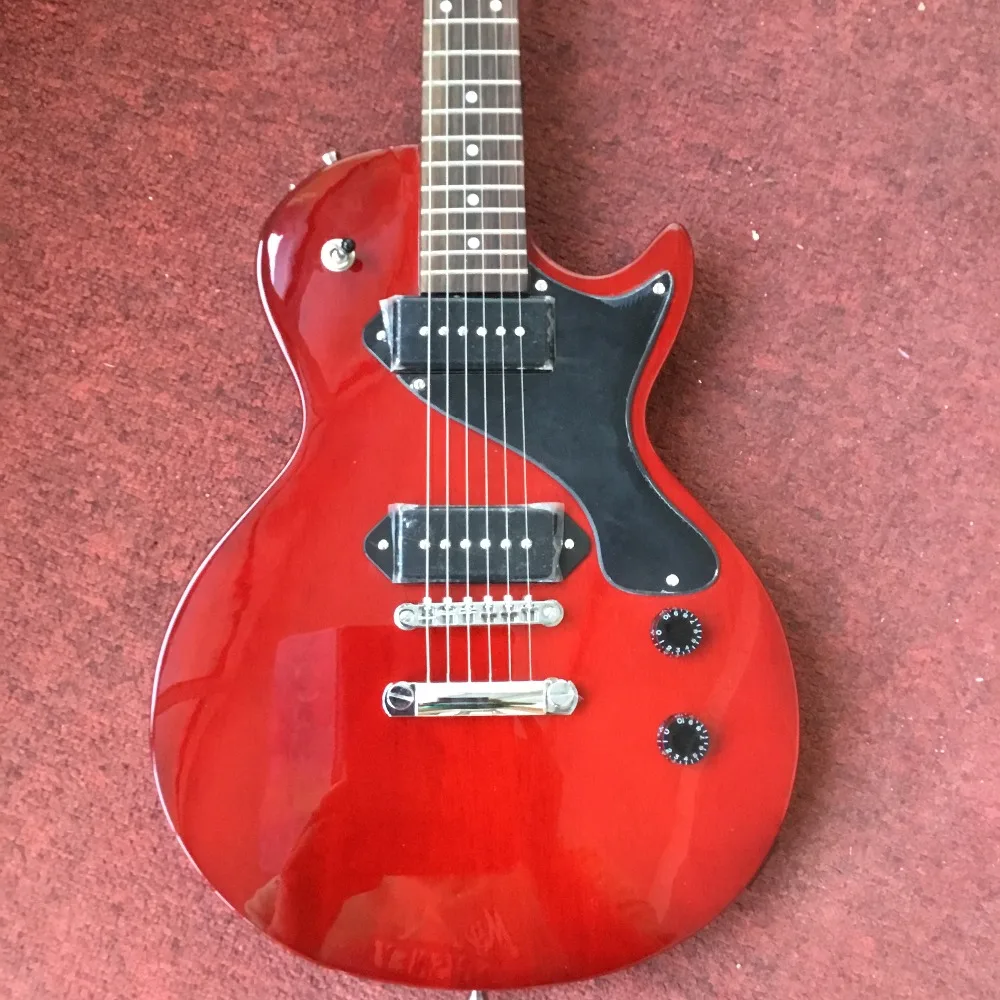 

Suneye high quality handmade electric guitar, p90 pickup, red, free shipping
