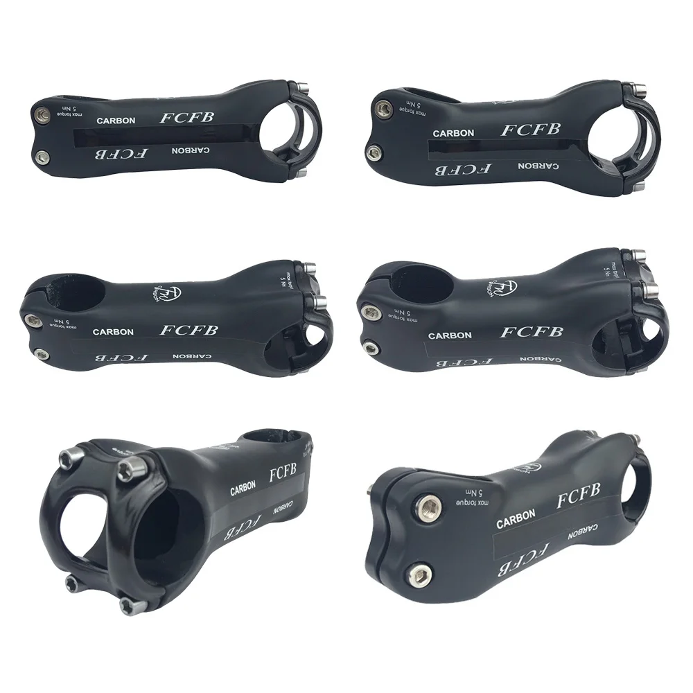 2017 FCFB FW Carbon Fiber Racing Bicycle Stem MTB Carbon Bike Parts carbon Stem matt + Gloss