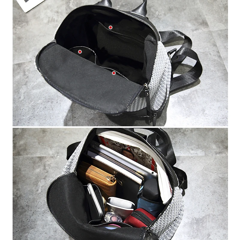 Moda mujer Mochila de alta calidad mochilas para adolescentes Mochila mujer malla Mochila Moda mujer Mochila de alta calidad mochilas para adolescentes Mochila mujer malla Mochila