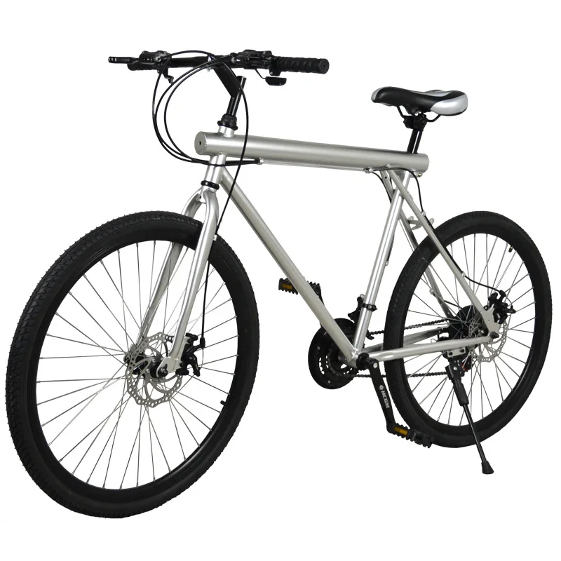 Discount New X-Front brand retro 26*17 inch 21 speed disc brake road bike city travel bicycle 5
