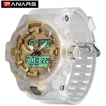 PANARS G стильные модные цифровые часы мужские спортивные часы армейские военные наручные часы Erkek Saat Shock Resist часы кварцевые часы