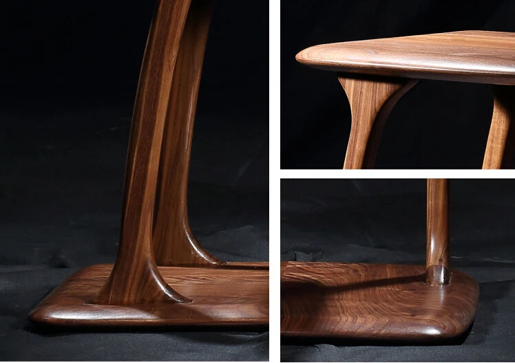 100% Walnut Solid Wood End Table 100% Walnut Solid Wood End Table