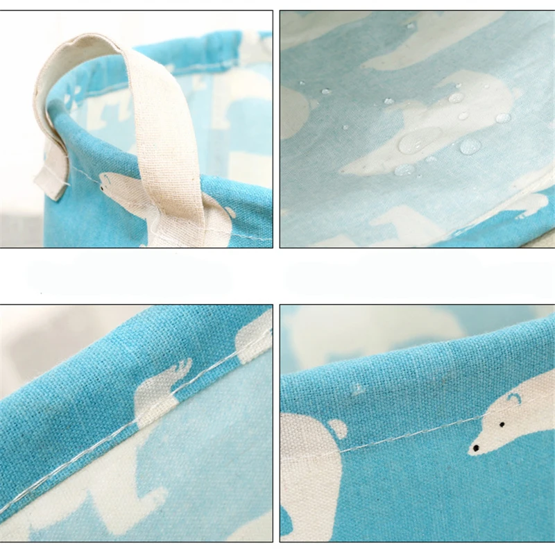 كبيرة للماء الملابس القذرة تعيق الاطفال المحمولة سلة الغسيل سلة تخزين الألعاب القطن غسل الملابس حقيبة الطفل Orgnizer كبيرة للماء الملابس القذرة تعيق الاطفال المحمولة سلة الغسيل سلة تخزين الألعاب القطن غسل الملابس حقيبة الطفل Orgnizer