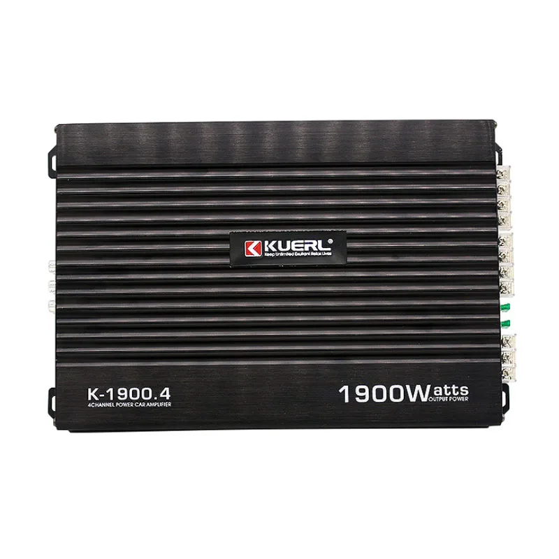Car amplifier in multichannel amplifiers