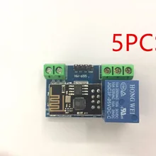 5 шт. ESP8266 5 В релейный модуль Wi-Fi вещи умный дом дистанционное управление переключатель телефон приложение