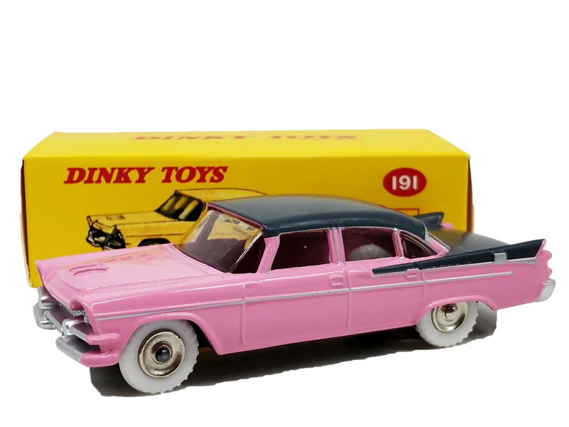 1:43 Dinky Toys 191 Dodge Royal Sedan литая модель автомобиля