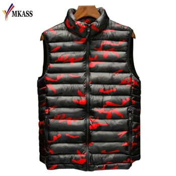 

Men's Camouflage Vest Winter Men Jacket Sleeveless Jacket Gilet homme Casual Male Female Camo Waistcoat Slim Fit Brand Clothing