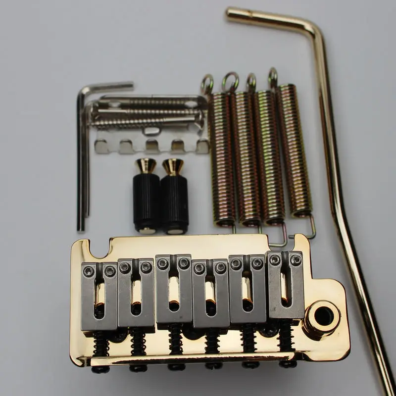 Новая гитара Tremolo Bridge для ST стального блока BS184 Gold | Спорт и развлечения