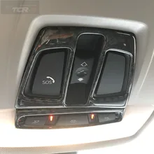 Для BMW F30 F343 серии Аксессуары внутреннее покрытие из углеродного волокна авто старт/стоп стильная кнопка Зажигания для автомобиля крышка Стикеры RGB полосы отделкой стайлинга автомобилей