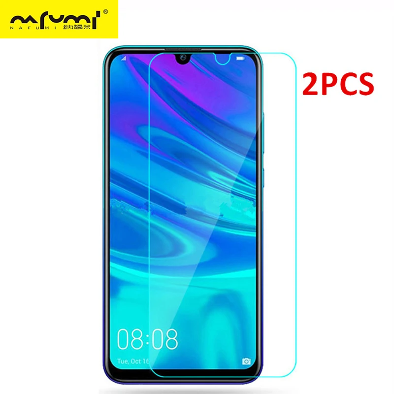

2Pcs Tempered Glass For Huawei P Smart Screen Protector Protective Glass For Huawei P Smart Plus 2019 Glass Phone Film Huawei Y7