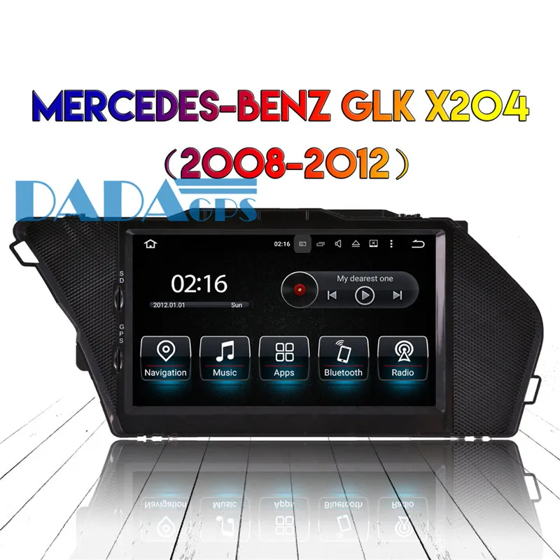 Android 9,0 4+ 64 Гб Встроенный DSP автомобильный dvd-плеер мультимедийное радио для Mercedes Benz GLK X204 GLK300 GLK350 gps-навигация