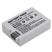 1Pc 7.4V 1500mah LP-E8 LP E8 LPE8 Rechargeable Digital Camera Battery For Canon EOS 600D 650D 550D 700D T4i T5i Rebel T2i