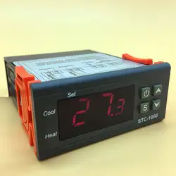 Прочный температура контроллер термостат для инкубатора холодной цепи Temp с сенсор