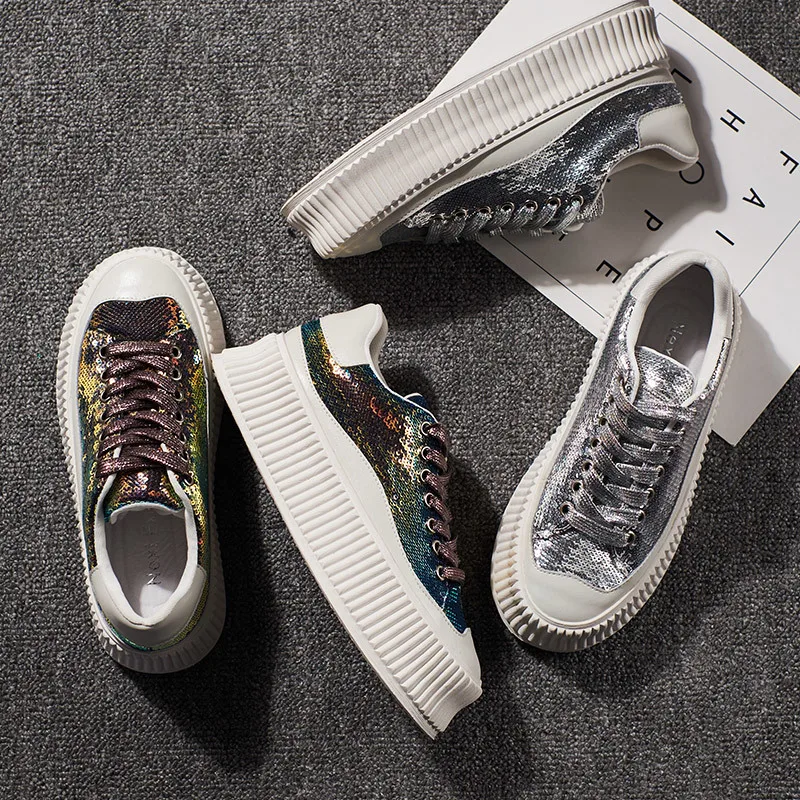 

Msfair 2019 Sport Shoes For Women Athletic Walking Girl Female Running Shoes Bling Casual Shoes Sport Shoes Woman Brand