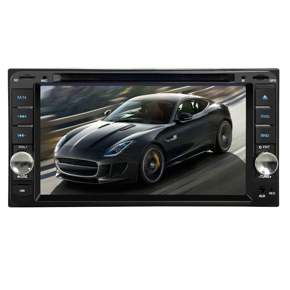 Автостайлинг двойной 2DIN в тире gps Navi автомобильный dvd-плеер Bluetooth автомобильное стерео радио автомобильные аксессуары