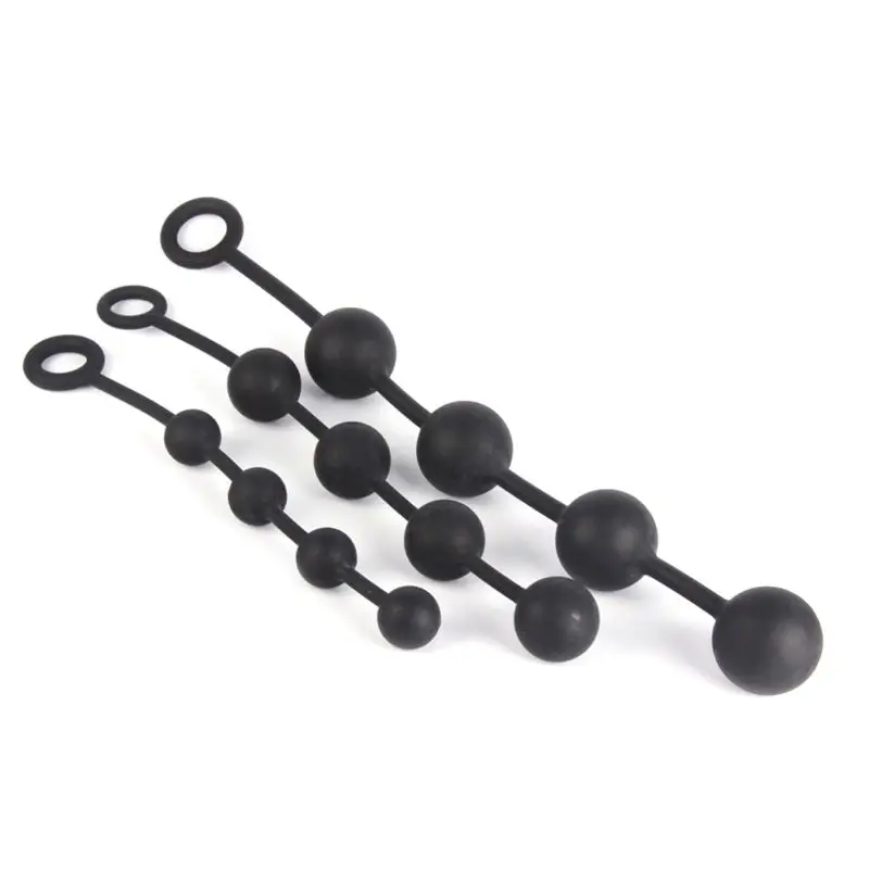 1PC Huge Anus Beads Balls Vibrator Silicone Butt Plug Sex Toys For Women | Красота и здоровье