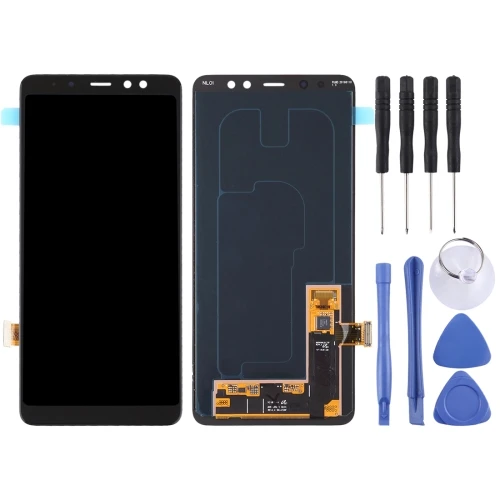

LCD Screen and Digitizer Full Assembly for Galaxy A8+ (2018) / A7 (2018) / A730(Black)