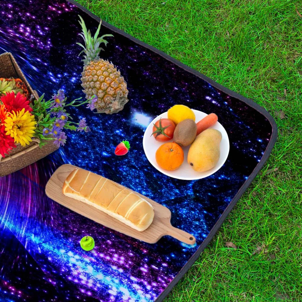 2019 Waterproof outdoor camping mat picnic blanket beach carpet folding travel beach mat camping mat inflatable sleeping 40J3 (10) - 