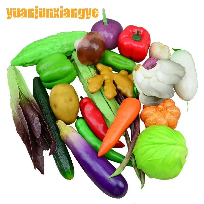 

Festive Party Supplies Artificial Decorations bubble simulation 3D Cabbage vegetables Mixture Set photography props model