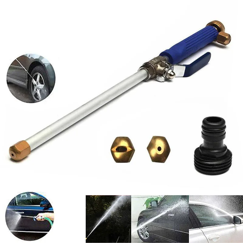 Car High Pressure Power Washer Spray Nozzle Water Jet Hose Wand Garden Cars Cleaning Tool YU-Home