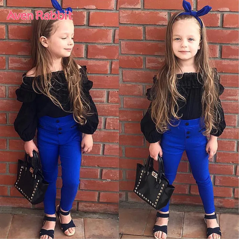 

boys girls clothes kids T-shirt plus pants 2 piece set toddler girl clothes children roupas infantis menina 1 to 6 years old