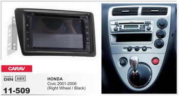 

Navirider Android 8.0 radio tape recorder octa Core 4GB RAM 32GB rom (frame+DVD series) fit for Honda Civic 2001-2006 RHD