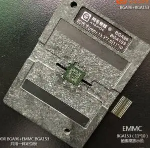 Novfix BGA153/162/169/186/221/254 шрифт посадки реболлинга стол памяти на носителе EMMC/EMCP/UFS/BGA прямого нагрева шаблон шрифт посадки олова чистая