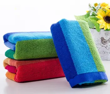 

Wholesale 2pcs/pack Luxury Plaid Face Towel Hand linge de toilette Soft 100% Cotton Towel Brand Home Terry Towel Washcloth