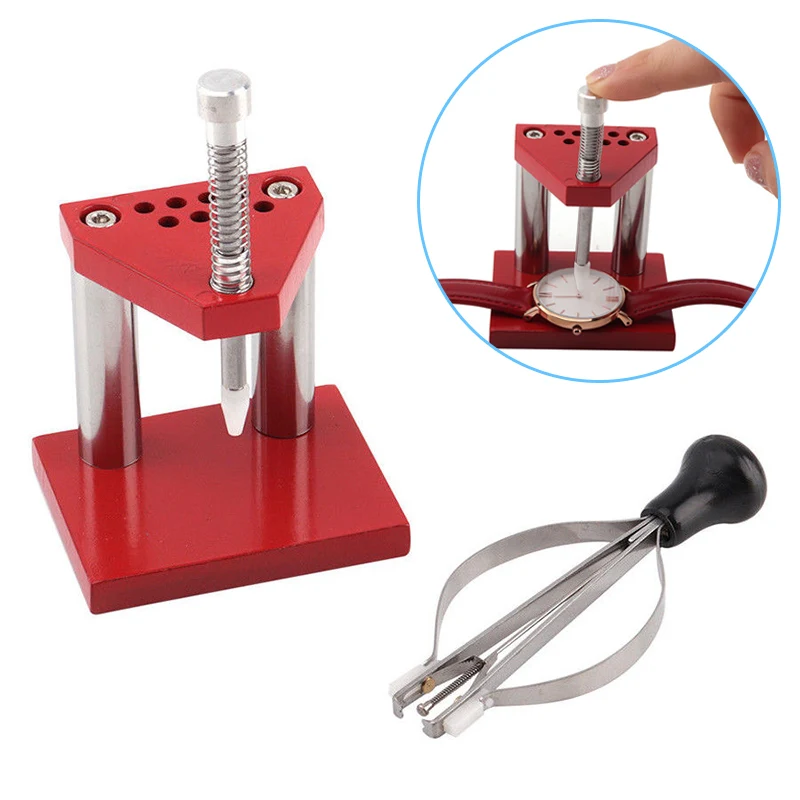 

Watch Repairing Tools Hand Remover Plunger Puller Press Fitting Kit Watchmaker WWO66