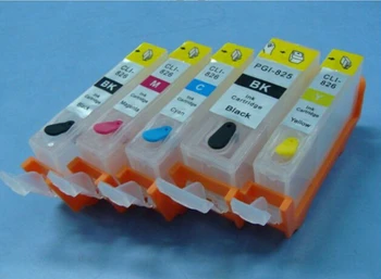 

PGI-825BK,CLI-826BK/C/M/Y Empty refillable Ink cartridges for Canon PIXMA Ip4880/PIXMA MG8180 with ARC chips printer