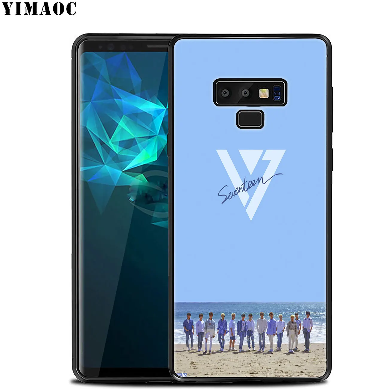 Мягкий силиконовый чехол YIMAOC Seventeen JEONGHAN kpop 17 для Samsung Galaxy A6 Plus A9 A8 A7 2018 A3 A5 2016 2017 Note 9