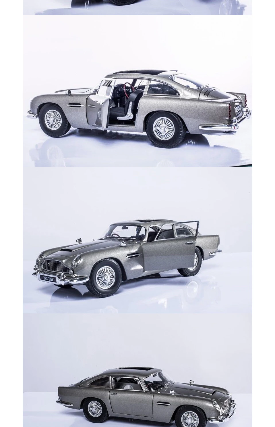 1 18 scale car models 2-4 Years james bond 007 collectables   Aston Matin DB5  Diecasts & Toy Vehicles Model Toys For Gifts      (8)
