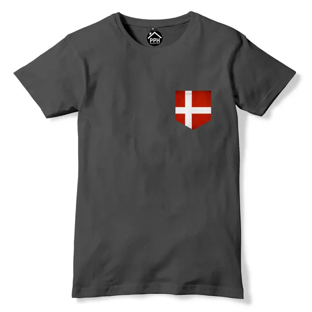 Abbigliamento da uomo di marca stampa Vintage tasca danimarca bandiera T  Shirt calciatore danese Mens Fancasual abbigliamento Fitness top  Tees|T-Shirts| - AliExpress