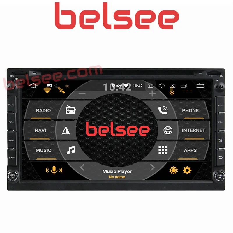 Универсальная Автомагнитола Belsee 2 Din 4 ГБ 64 Android 9 стереомагнитола с сенсорным