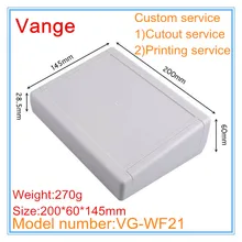 5 шт./лот коробка управления электронный ящик проекта 200*60*145 мм IP54 ABS пластиковая распаечная Коробка Чехол для розетки Шасси продукта