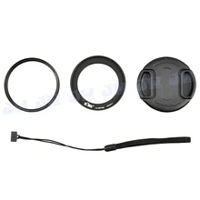 KIWI 62 MM Haute Résolution UV FILTRE & LENS CAP et CAP KEEPER et LENS ADAPTER BAGUE POUR Nikon Coolpix P510 P520 P530 caméra